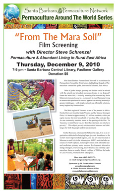 poster - "From The Mara Soil" Film Screening