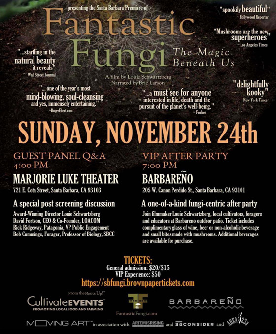 Fantastic Fungi Film Premiere
