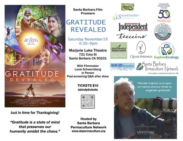 Gratitude Revealed Film Premiere poster